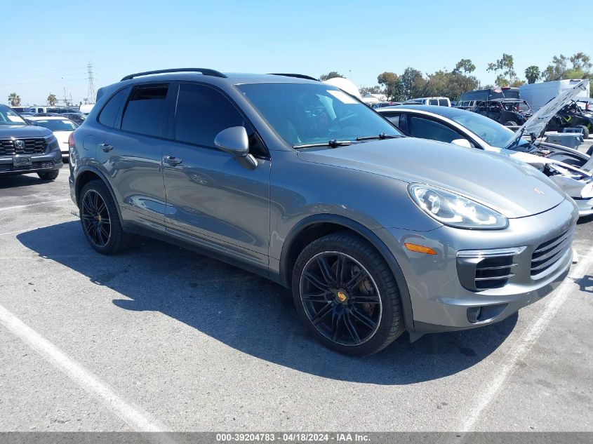 2016 PORSCHE CAYENNE S