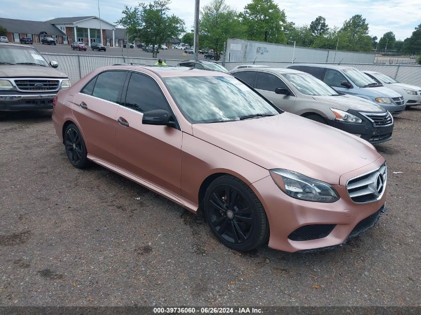 2016 MERCEDES-BENZ E 350