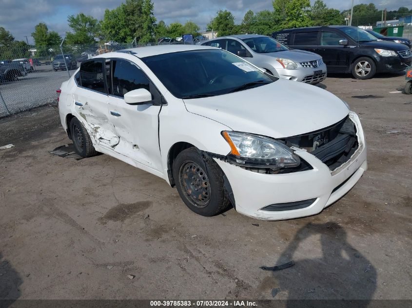 2014 NISSAN SENTRA S/SV/SR/SL