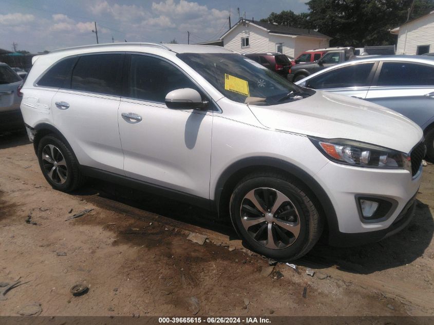 2016 KIA SORENTO 3.3L EX