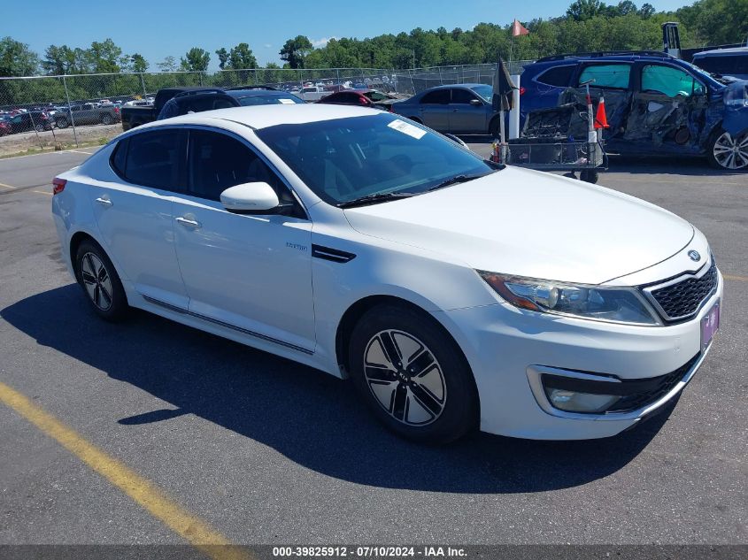 2013 KIA OPTIMA HYBRID LX