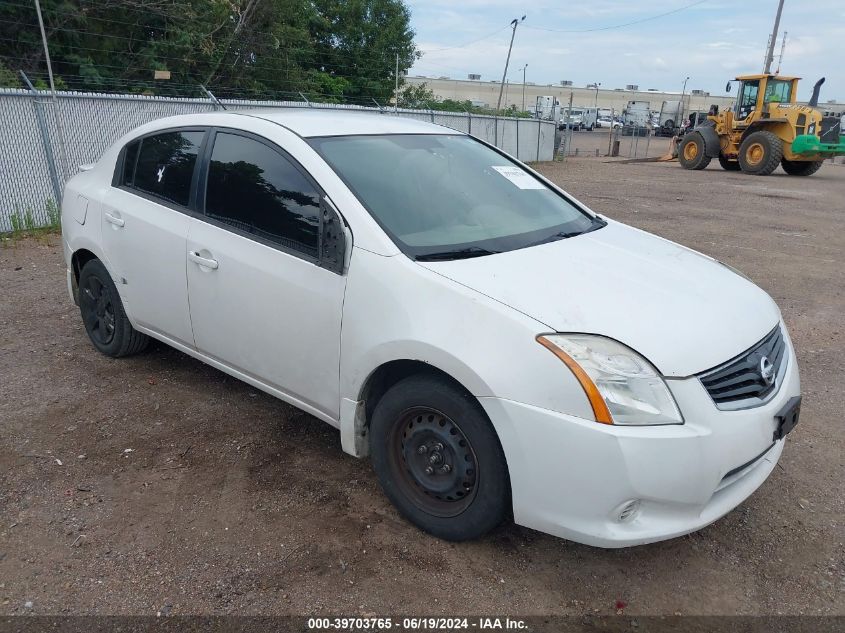 2012 NISSAN SENTRA 2.0