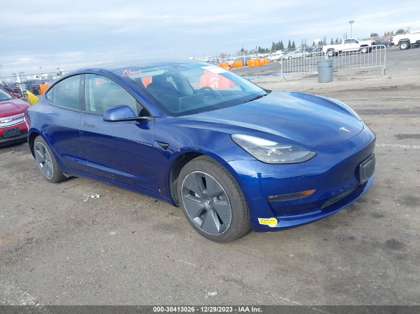 2022 TESLA MODEL 3 LONG RANGE DUAL MOTOR ALL-WHEEL DRIVE