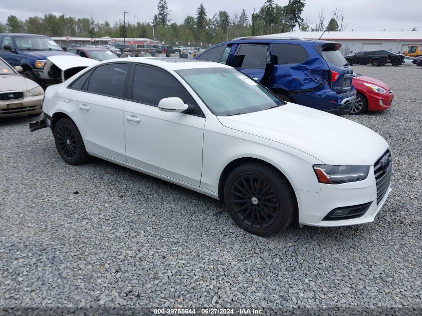 2013 AUDI A4 2.0T PREMIUM