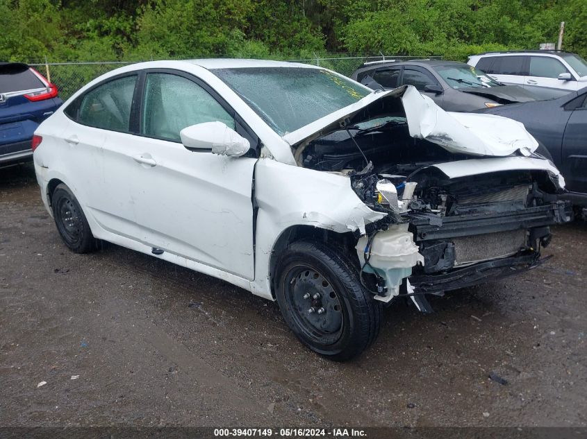 2016 HYUNDAI ACCENT SE