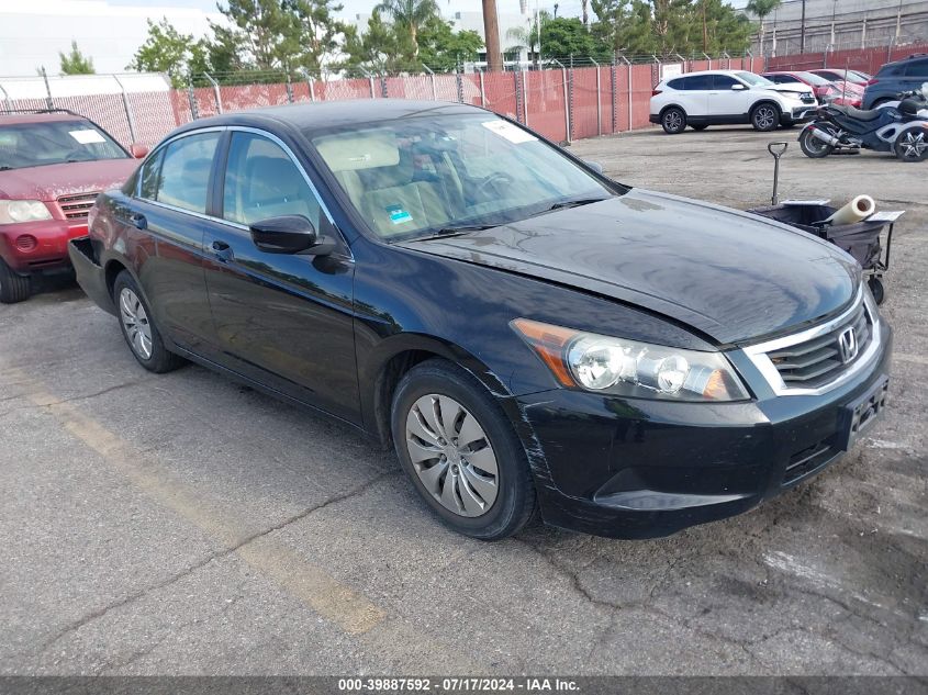 2010 HONDA ACCORD LX