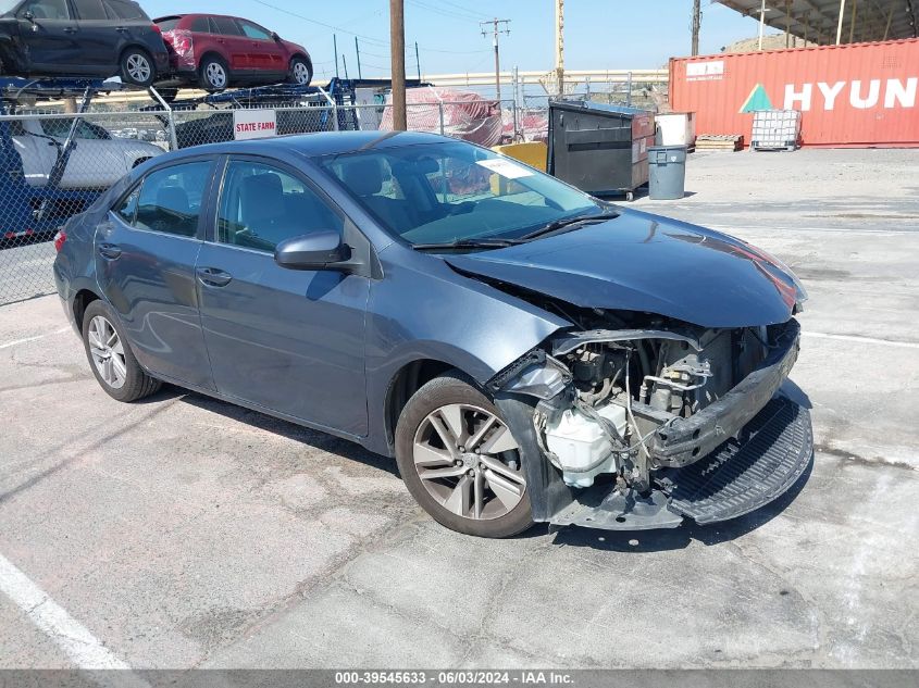 2014 TOYOTA COROLLA LE ECO PLUS