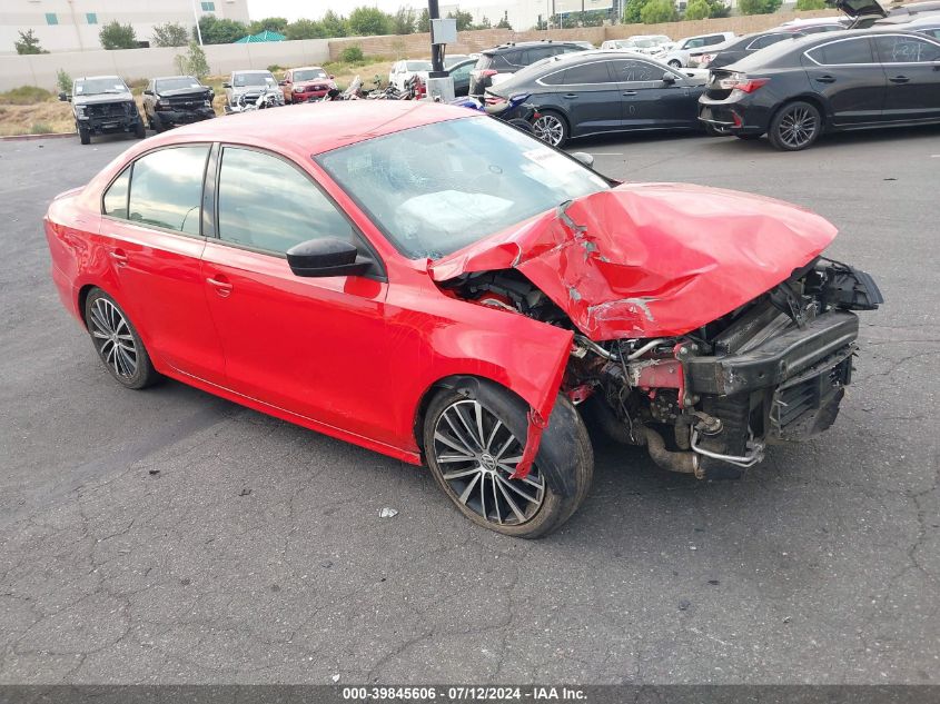 2016 VOLKSWAGEN JETTA 1.8T SPORT