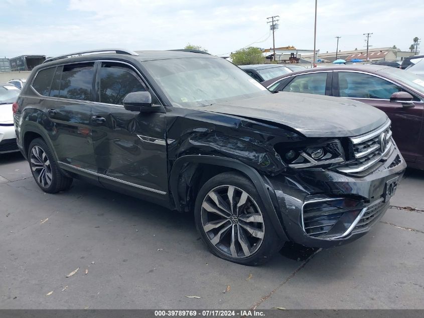 2022 VOLKSWAGEN ATLAS 3.6L V6 SEL PREMIUM R-LINE