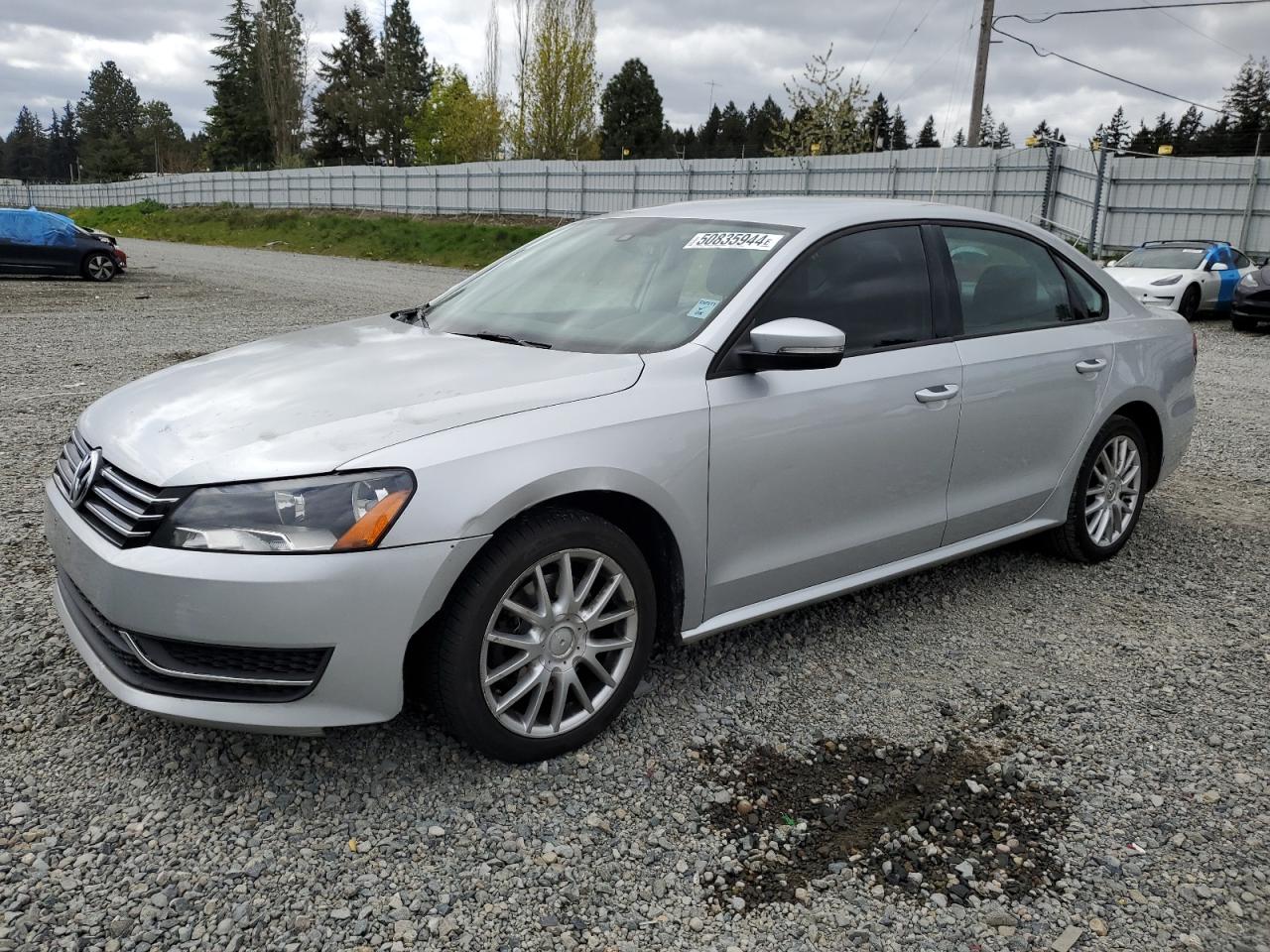 2013 VOLKSWAGEN PASSAT S