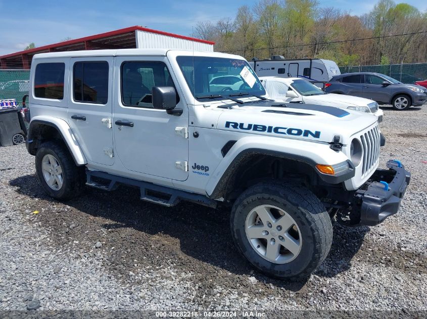 2021 JEEP WRANGLER 4XE UNLIMITED RUBICON 4X4