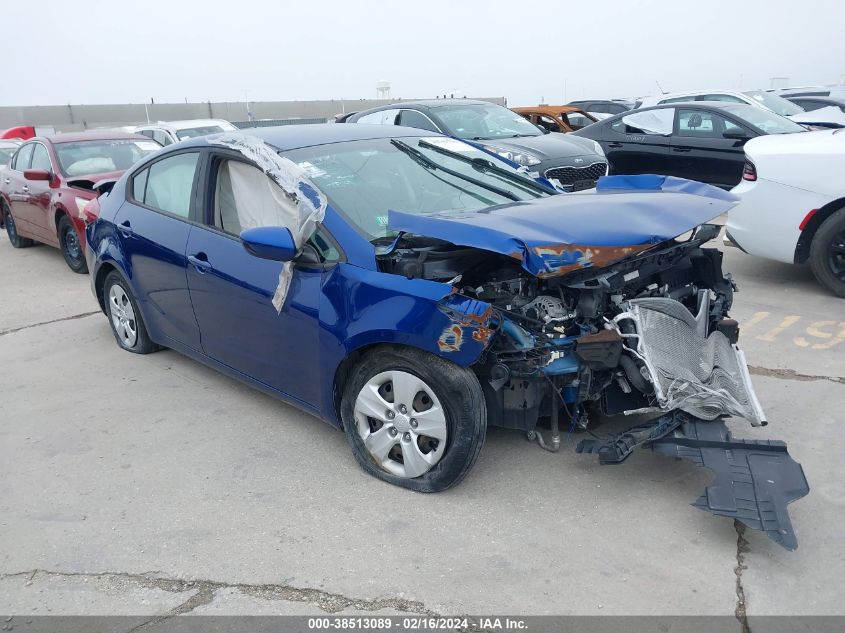 2018 KIA FORTE LX