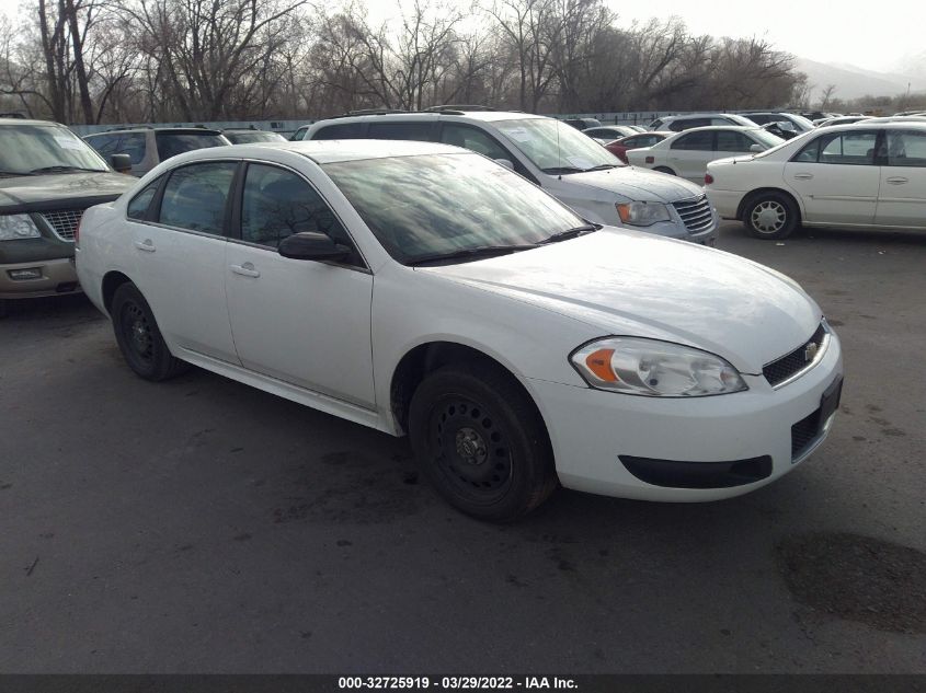 2012 CHEVROLET IMPALA POLICE