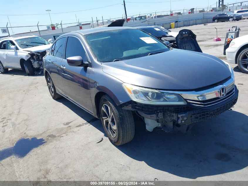 2017 HONDA ACCORD LX