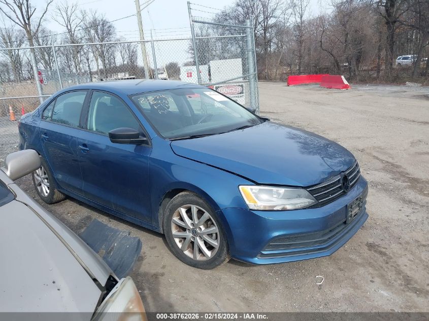 2015 VOLKSWAGEN JETTA 1.8T SE