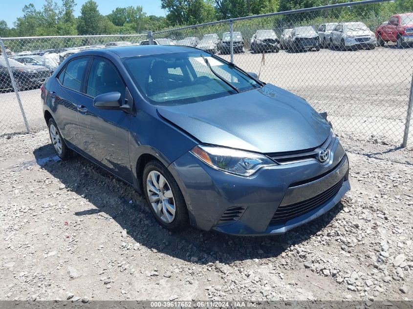 2015 TOYOTA COROLLA LE