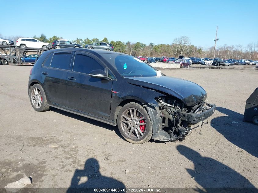 2018 VOLKSWAGEN GOLF GTI 2.0T AUTOBAHN/2.0T S/2.0T SE