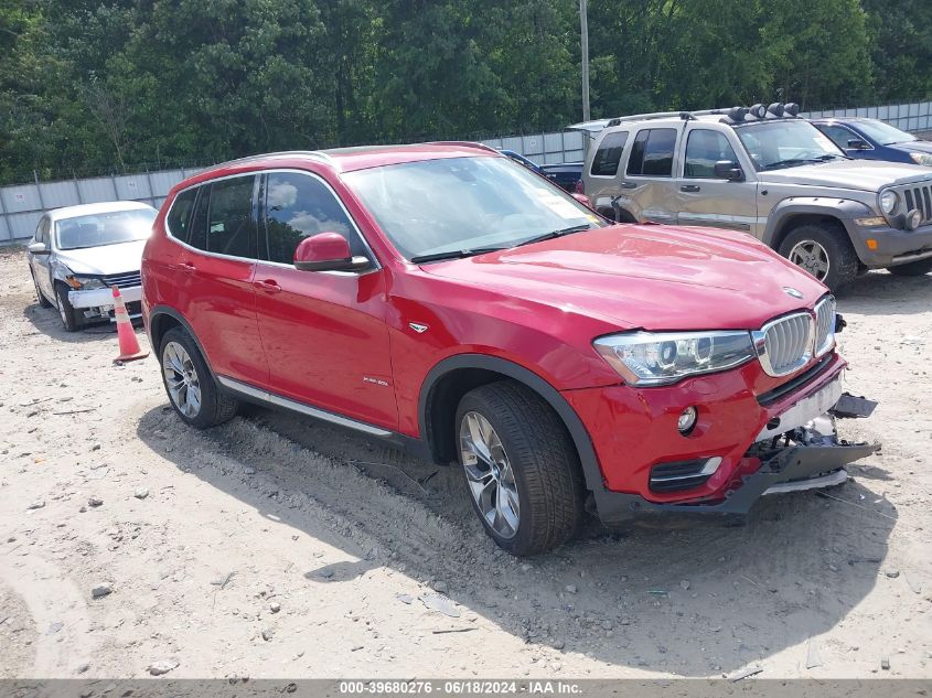 2017 BMW X3 XDRIVE35I