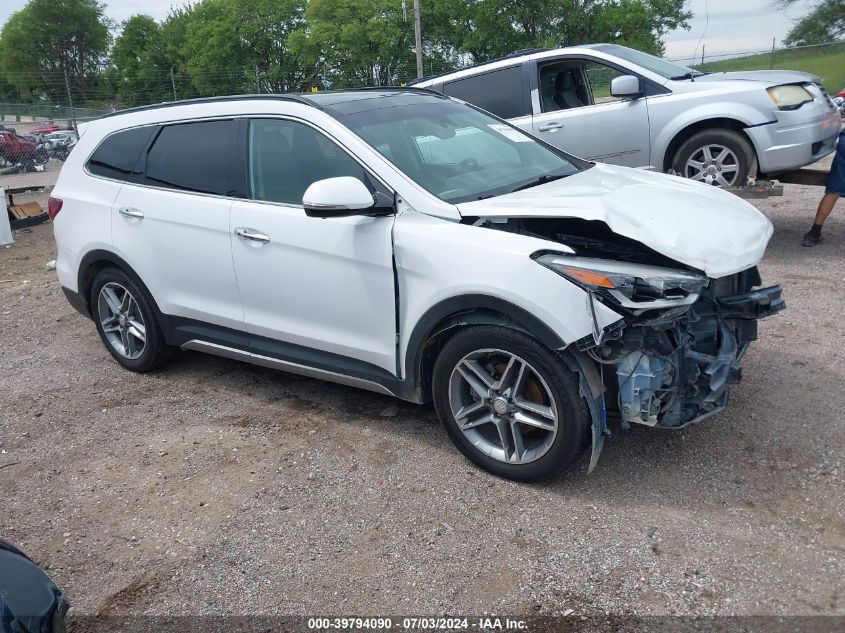 2017 HYUNDAI SANTA FE LIMITED ULTIMATE