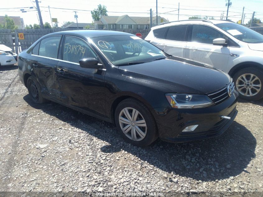 2017 VOLKSWAGEN JETTA 1.4T S