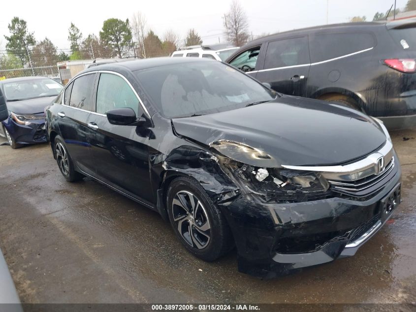 2016 HONDA ACCORD LX