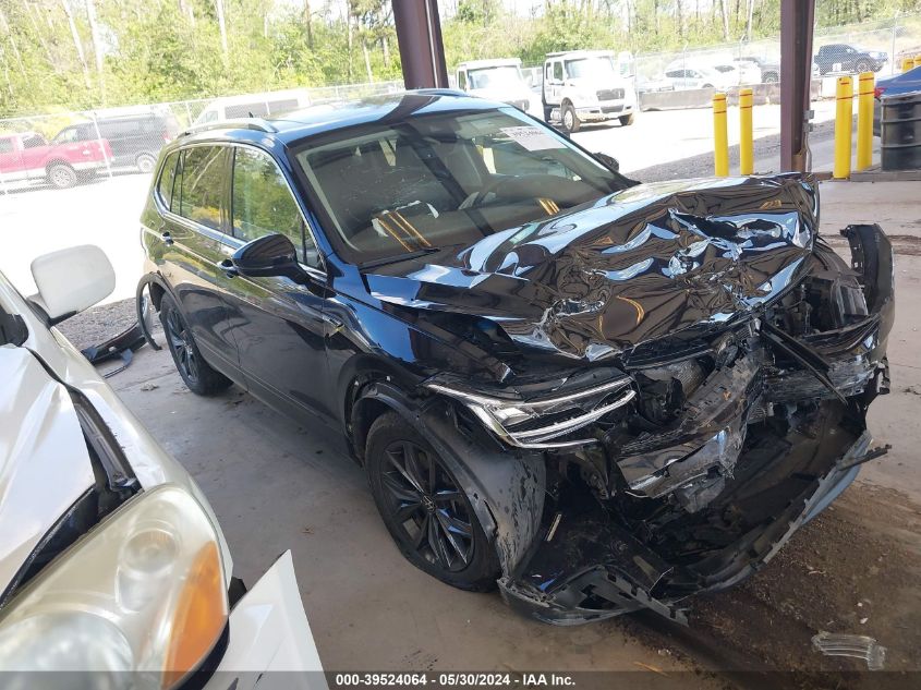 2022 VOLKSWAGEN TIGUAN 2.0T SE