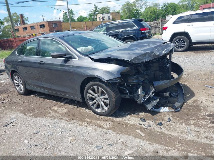 2017 CHRYSLER 200 LIMITED PLATINUM