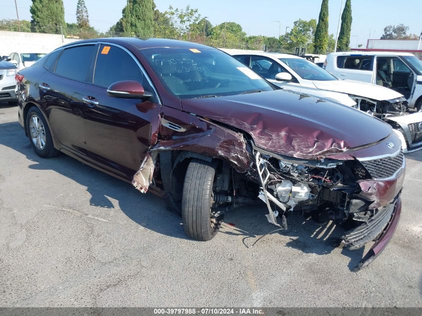 2016 KIA OPTIMA LX