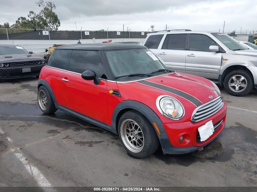 2013 MINI HARDTOP COOPER