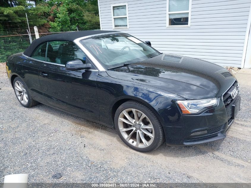 2013 AUDI A5 2.0T PREMIUM