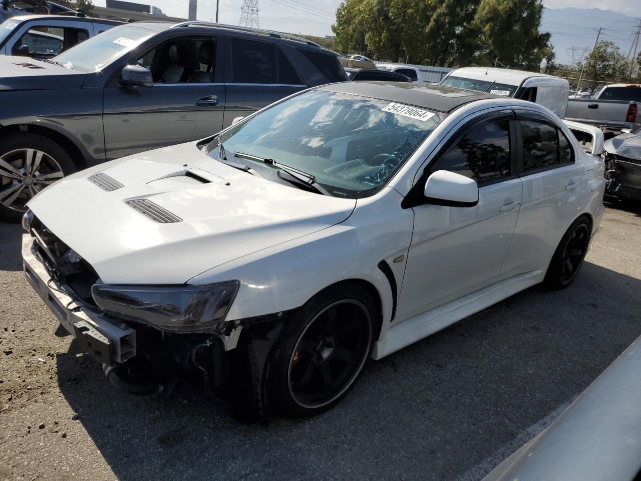 2012 MITSUBISHI LANCER EVOLUTION MR