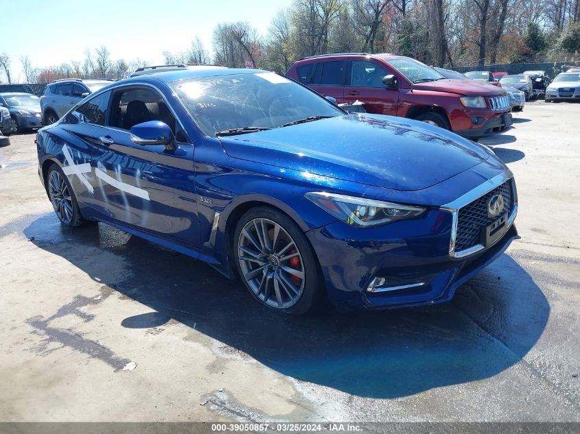 2017 INFINITI Q60 3.0T RED SPORT 400