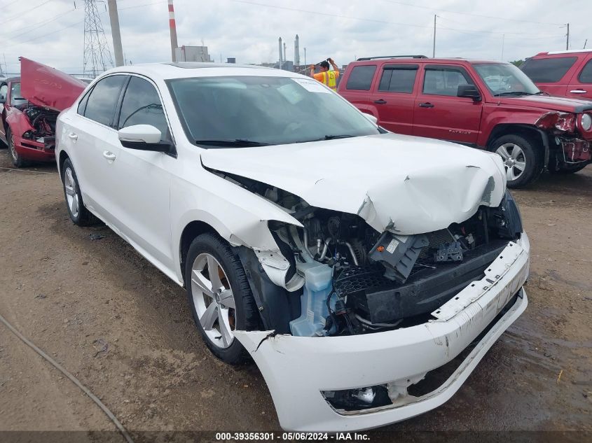 2013 VOLKSWAGEN PASSAT 2.5L SE