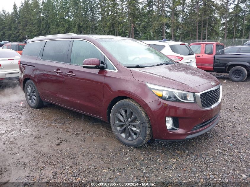 2016 KIA SEDONA EX