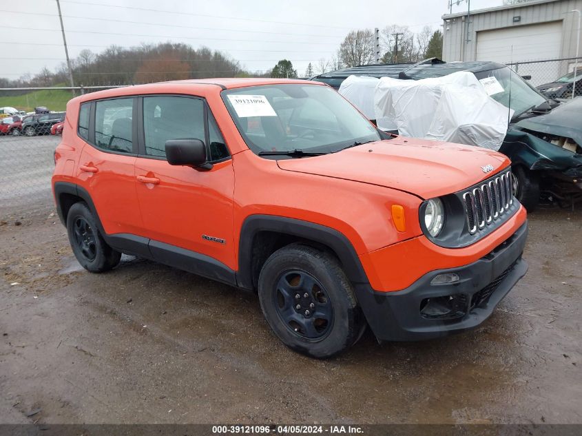 2017 JEEP RENEGADE SPORT FWD