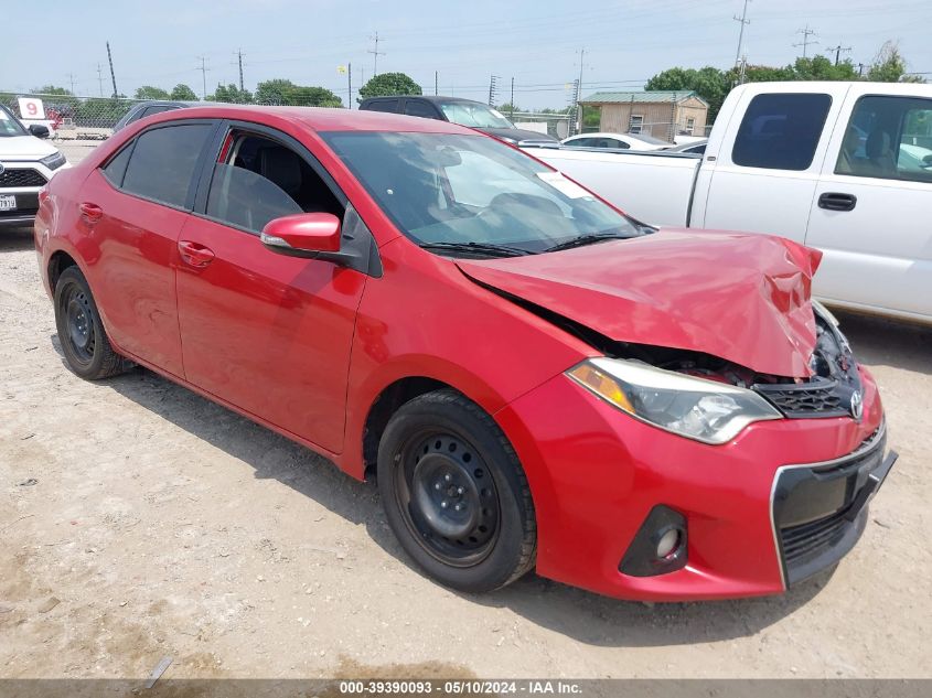 2014 TOYOTA COROLLA L/LE/LE PLUS/LE PREMIUM/S/S PLUS/S PREMIUM