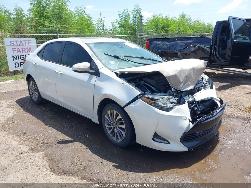 2017 TOYOTA COROLLA XLE