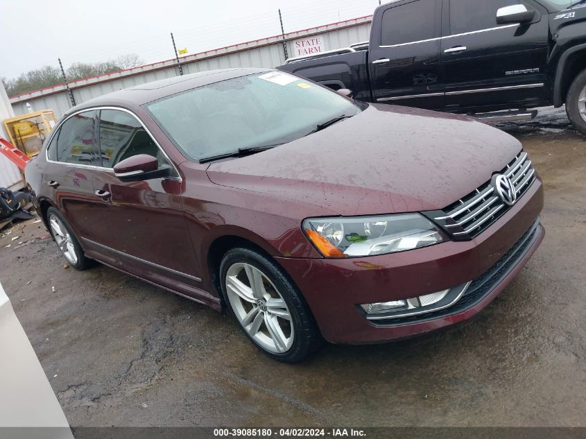 2013 VOLKSWAGEN PASSAT 2.0L TDI SEL PREMIUM