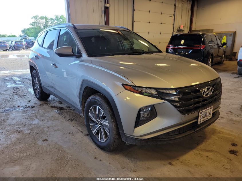 2024 HYUNDAI TUCSON HYBRID BLUE