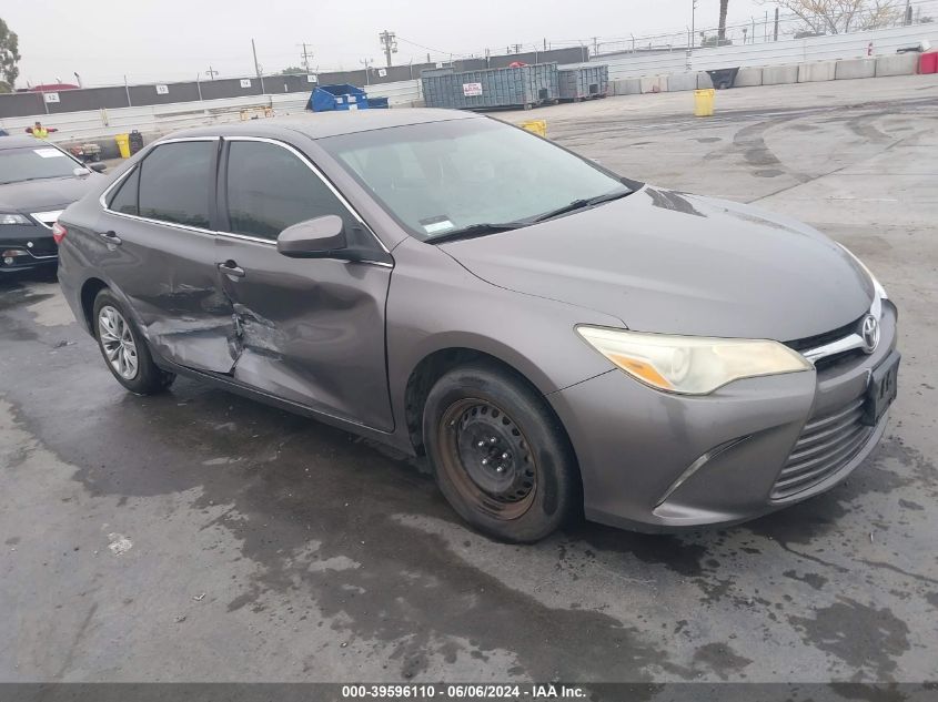 2016 TOYOTA CAMRY LE