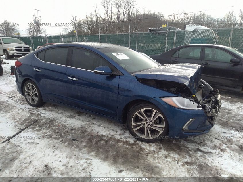 2017 HYUNDAI ELANTRA LIMITED