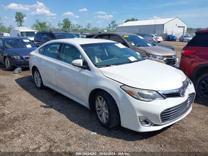 2013 TOYOTA AVALON XLE