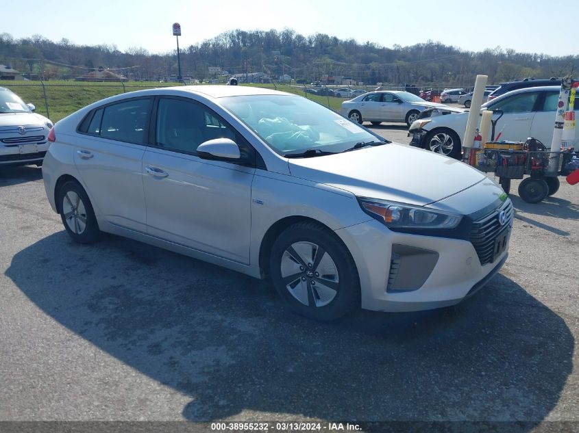 2017 HYUNDAI IONIQ HYBRID BLUE