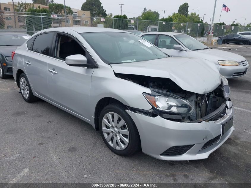 2017 NISSAN SENTRA S/SV/SR/SL