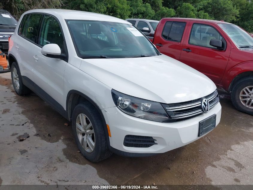 2013 VOLKSWAGEN TIGUAN S