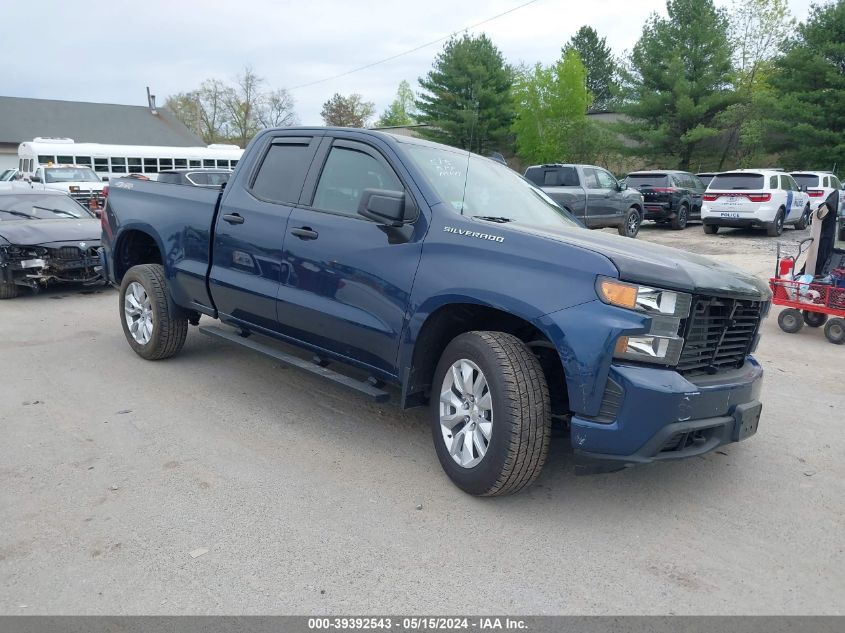 2021 CHEVROLET SILVERADO 1500 4WD DOUBLE CAB STANDARD BED CUSTOM