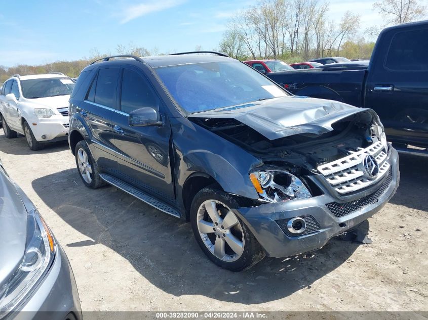 2011 MERCEDES-BENZ ML 350 4MATIC