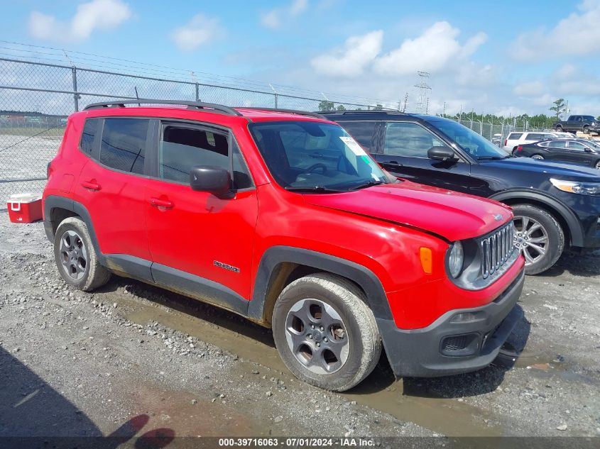 2017 JEEP RENEGADE SPORT