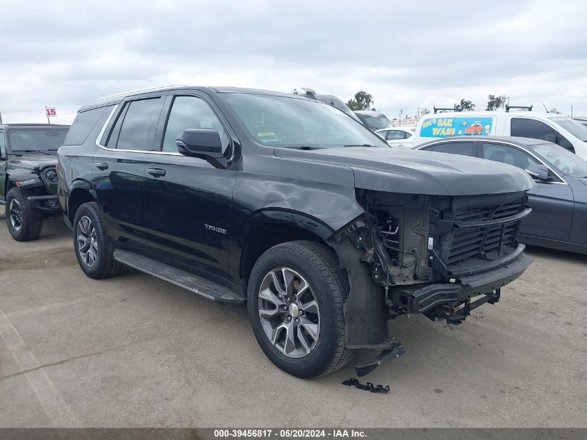 2022 CHEVROLET TAHOE 4WD LT