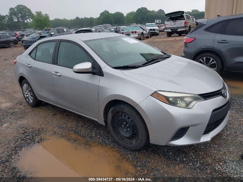 2014 TOYOTA COROLLA LE